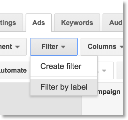 ラベルでフィルタリング