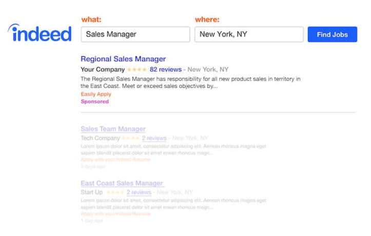 실제로 후원 게시물 예