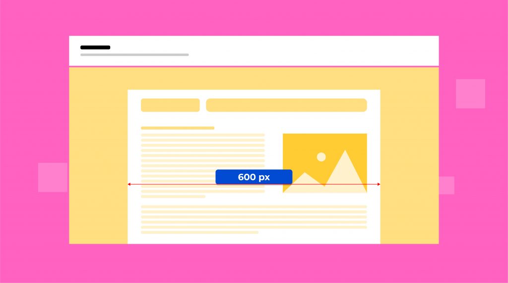 電子メールと構造の適切なサイズ設定は、読みやすさに役立ちます。
