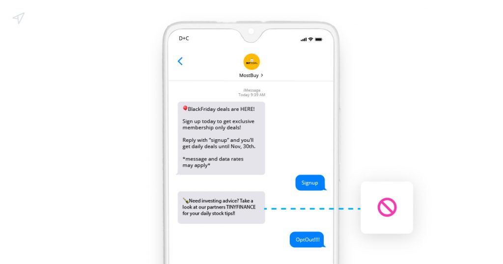 Restez fidèle à la marque et ne surchargez pas les clients avec des textes