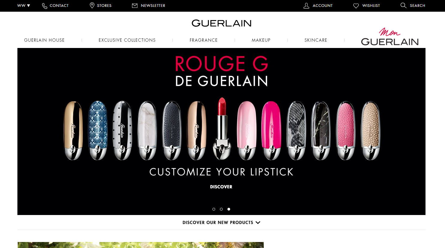 موقع Guerlain Beauty Guerlain Beauty Website