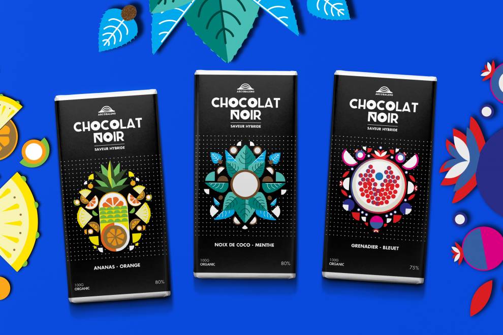 Arcobaleno Şenlikli Çikolata Ambalaj Tasarımı Arcobaleno Festive Chocolate Package Design