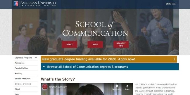 najlepsze-szkoły-marketingu-American-University Best marketing schools: American University