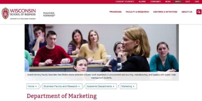 najlepsze-szkoły-marketingu-Uniwersytet-Wisconsin Best marketing schools: University of Wisconsin