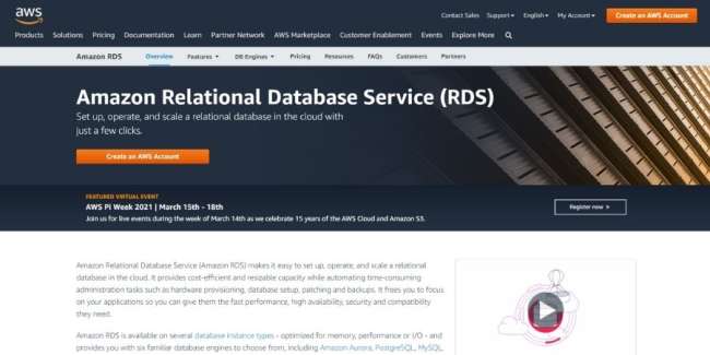 miglior-database-software-Amazon-RDS best database software: Amazon RDS