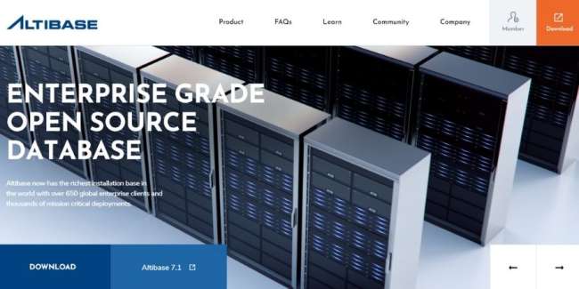 miglior-software-database-Altibase best database software: Altibase