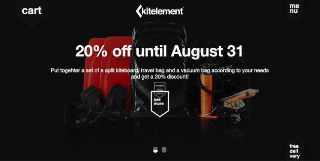 Kitelement Miglior sito web sportivo