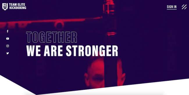 Team Elite Kickboxing Miglior sito sportivo