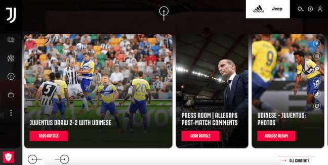Juventus Best Sports Website