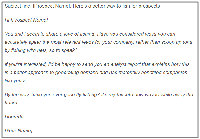 เทมเพลตอีเมล LinkedIn สำหรับผู้สมัคร