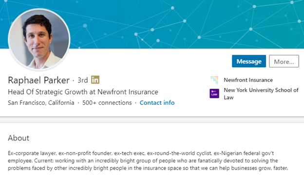 przykłady podsumowań linkedin