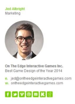 เทมเพลตลายเซ็นอีเมล gmail