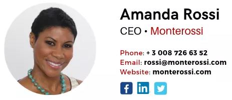 เทมเพลตลายเซ็นอีเมลแบบมืออาชีพ