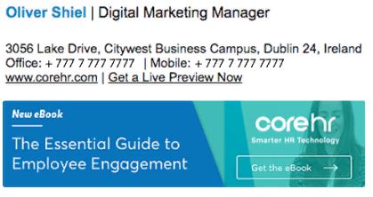 เทมเพลตลายเซ็นอีเมลฟรี