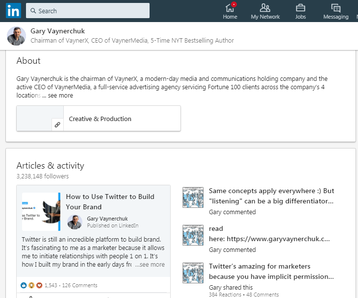 如何創建一個好的linkedin配置文件