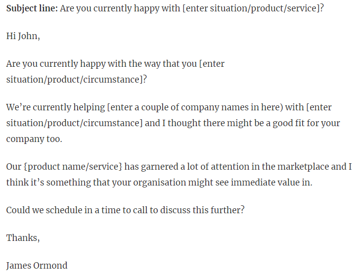 modèle de profil linkedin