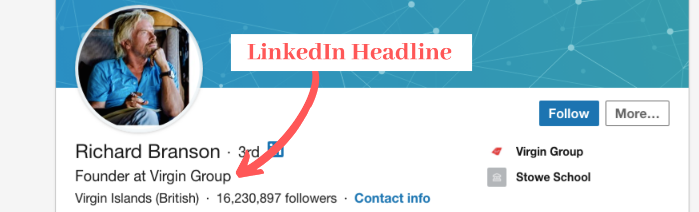 linkedin titolo esempi