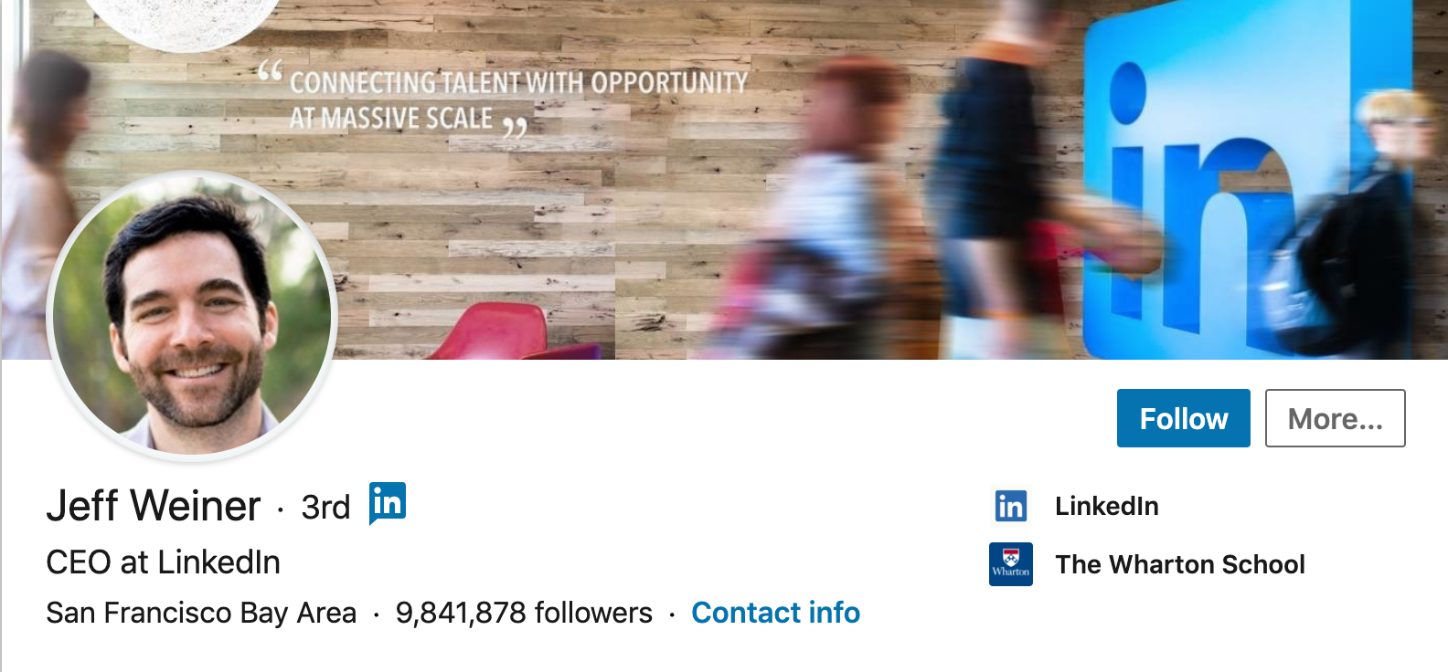 exemplos de fotos de perfil do LinkedIn