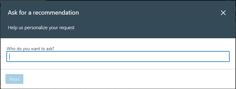примеры рекомендаций linkedin