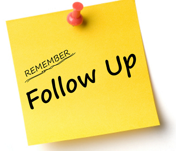 อีเมลติดตามการโทรเย็น