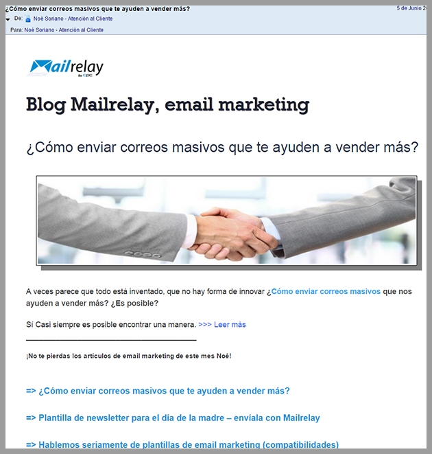 E-Mail-Marketing, segmentacion por frecuencia