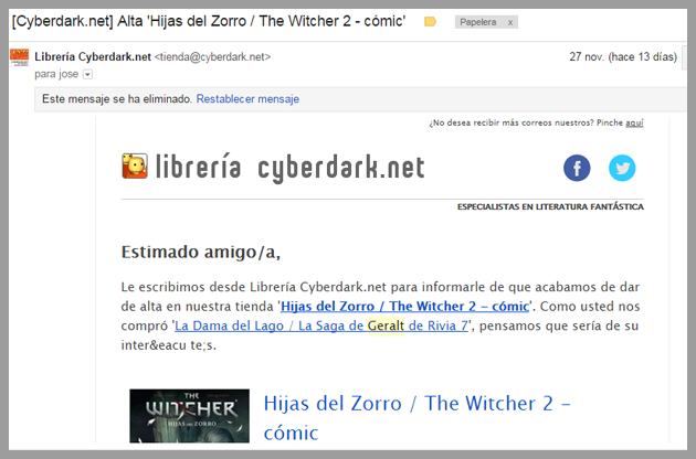 Autoresponders de cyberdark