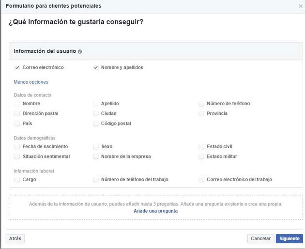 Asi es Facebook führt Asi es Facebook leads