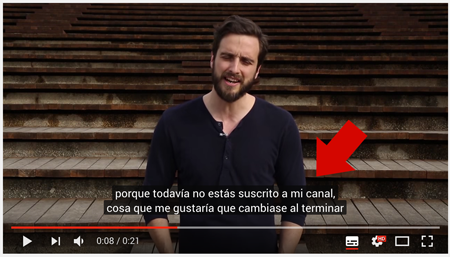 Subtiitulos de youtube en varios idiomas Subtitulos de youtube en varios idiomas
