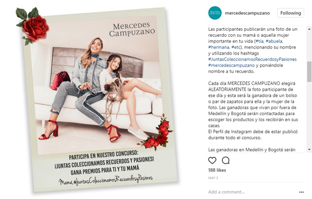 concurso 인스타그램 메르세데스 캄푸자노 concurso instagram mercedes campuzano