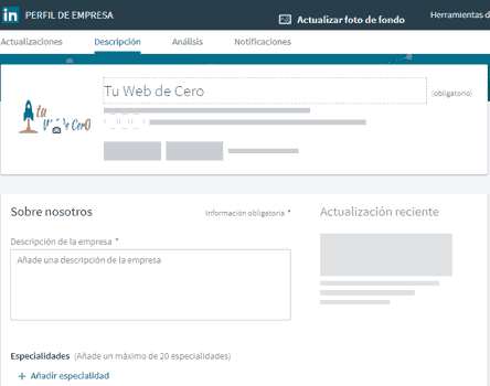 como crear una pagina de empresa en linkedin como crear una pagina de empresa en linkedin