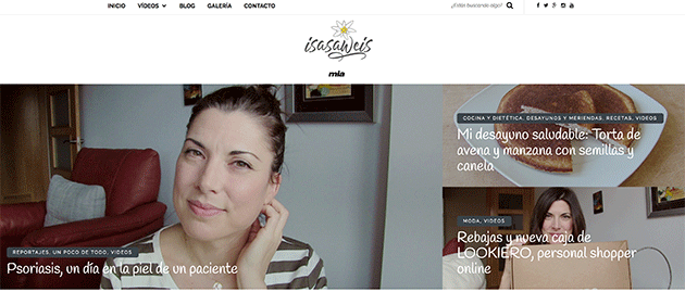 วิดีโอบล็อกของ cocina y belleza videoblog de cocina y belleza