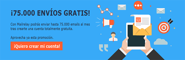 Envia tem 75.000 emails grátis! Envia hasta 75.000 emails gratis!
