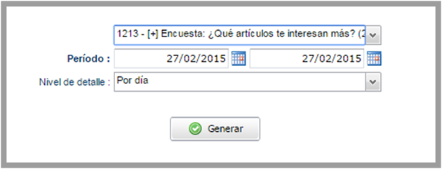 encuestas con Mailrelay