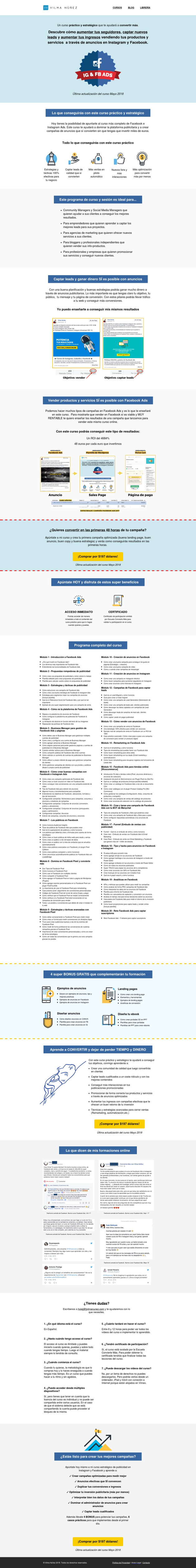 ejemplo de landing page