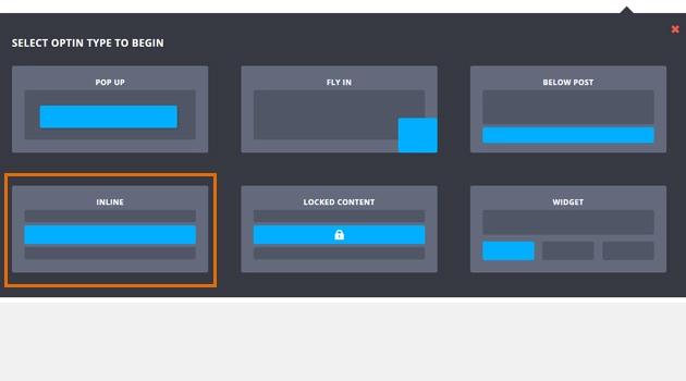 Escogeremos la pilihan "sebaris" Escogeremos la opcion “inline”