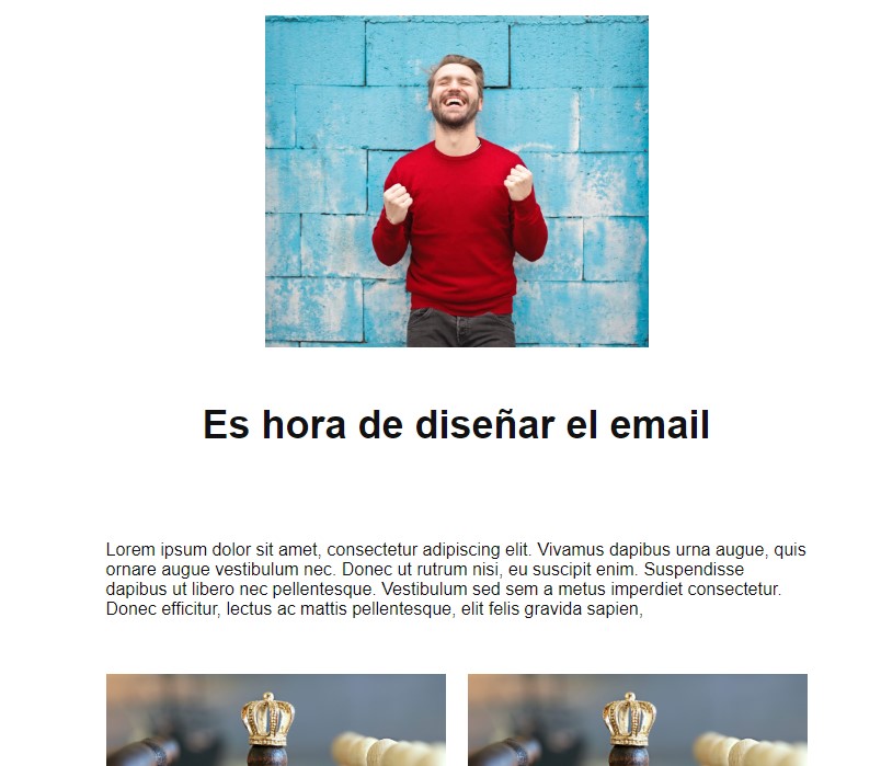 Ejemplo de newsletter