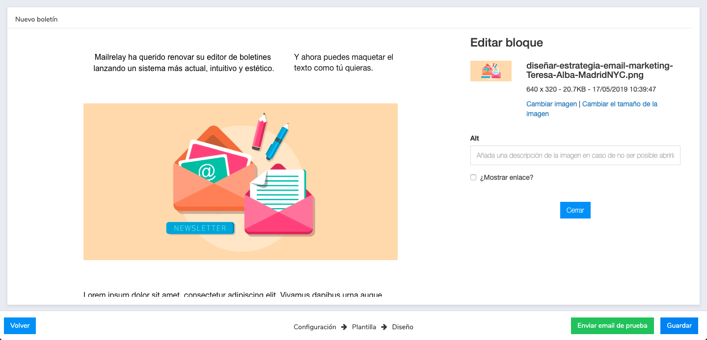 poner imagenes en un email