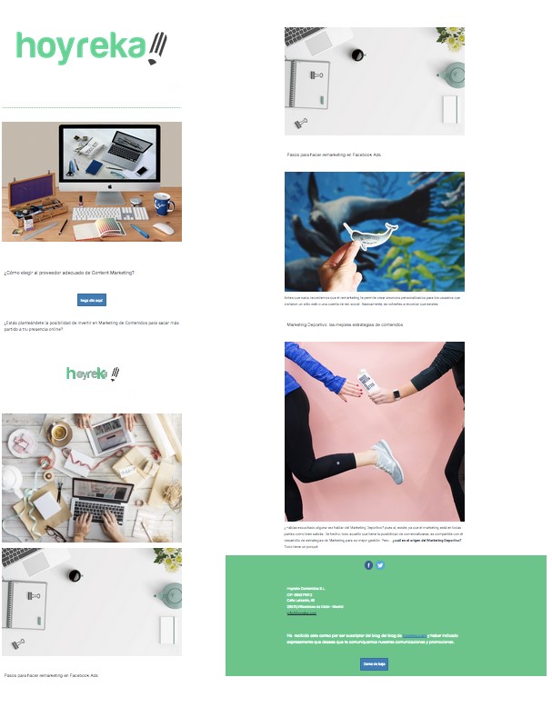 consejos إعداد النشرة الإخبارية consejos preparar newsletter