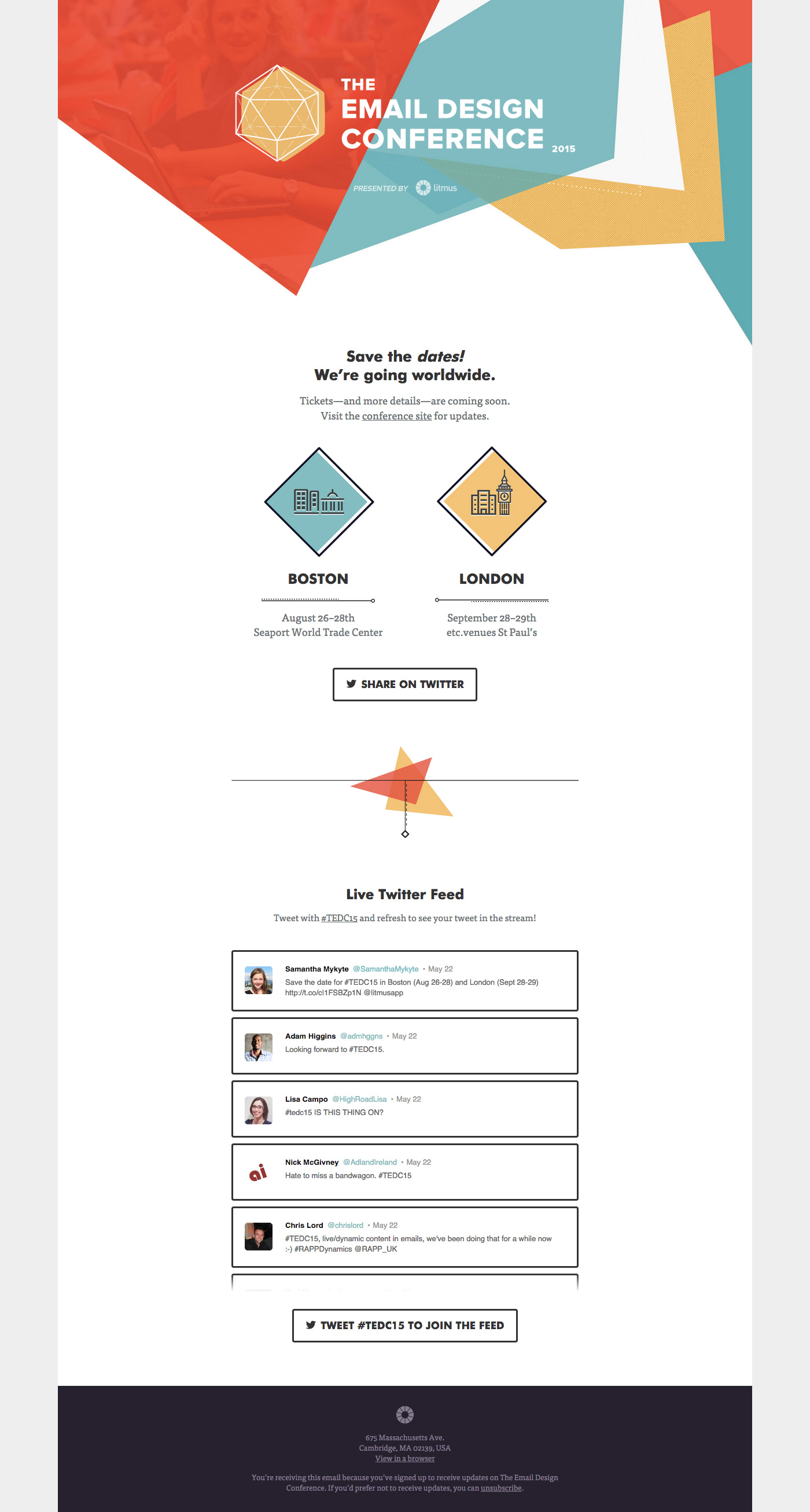 tedc15- البريد الإلكتروني