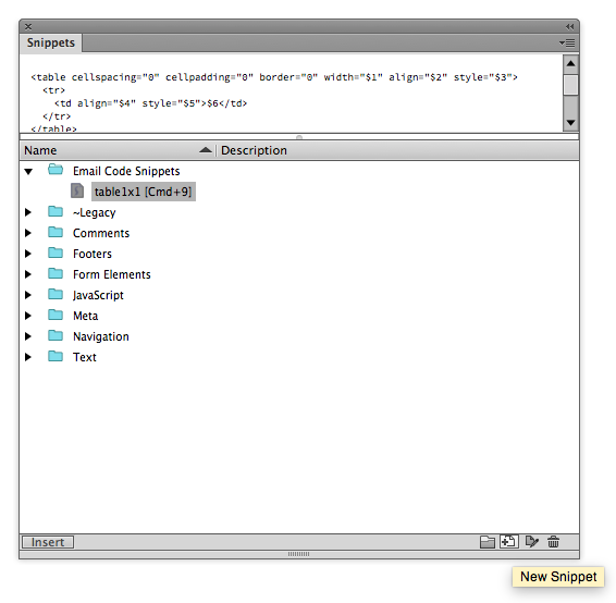 Dreamweaver-snippets1