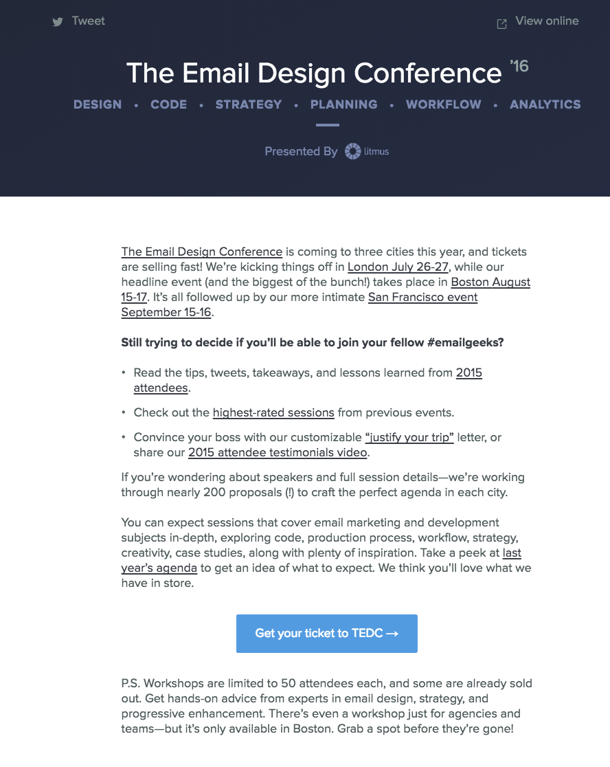 تحقق من البريد الإلكتروني الكامل ، بما في ذلك الرمز ، باستخدام Litmus Scope: https://litmus.com/scope/rrerysmzjgof