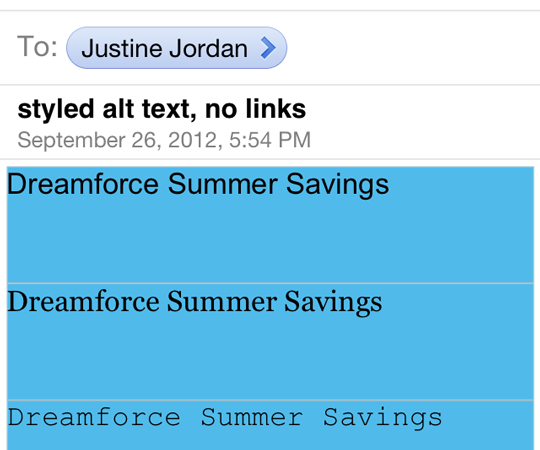 Text ALT cu stil în iPhone Styled ALT text in iPhone