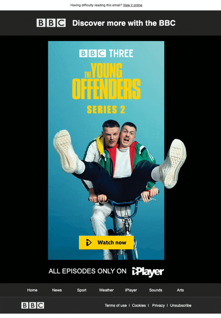 Email BBC Young Offenders