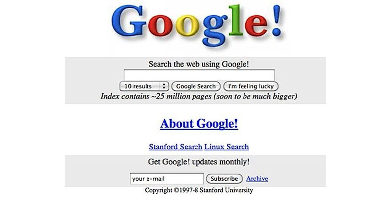 recherche google précoce