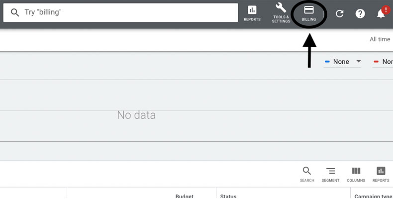 facturación de anuncios de google