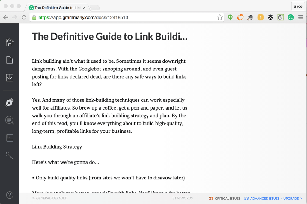 Grammarly يمكن أن يخلصك من الأخطاء المطبعية
