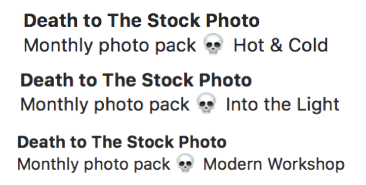 morte stock foto emoji nella riga dell'oggetto