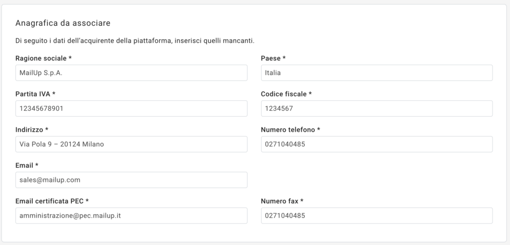 MailUpプラットフォームの新しい送信者データ