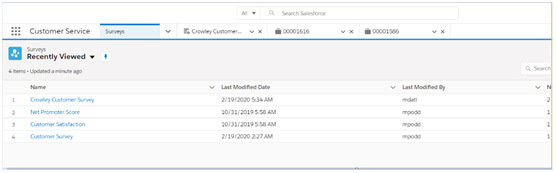 Lanceur d'applications et recherche Enquêtes
