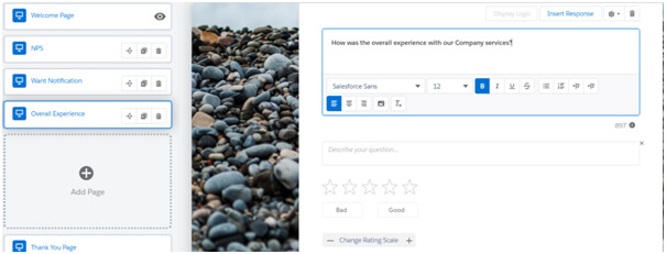 dialogue Logique d'affichage des questions
